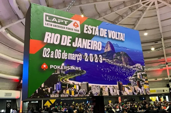 Banner do LAPT no BSOP Millions (Foto: Divulgação/BSOP)
