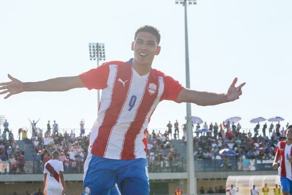 Allan Wlk, delantero de Paraguay Sub 20