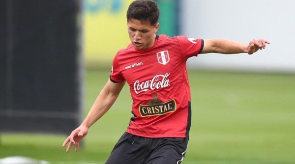 Catriel Cabellos, mediocampista de Perú Sub 20