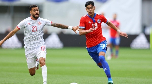 Darío Osorio, delantero de Chile Sub 20