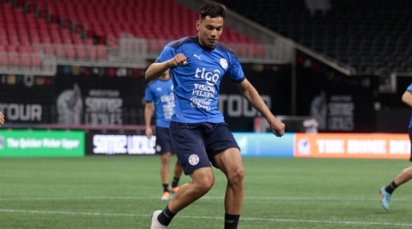 Diego Gómez, mediocampista de Paraguay sub 20