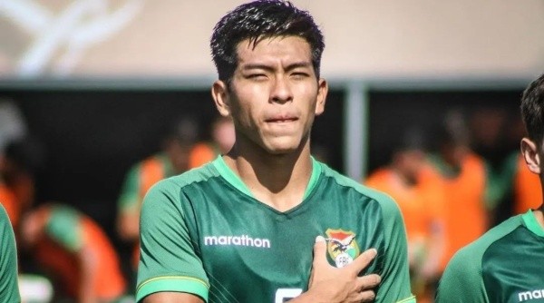 Ervin Vaca, mediocampista de Bolivia Sub 20