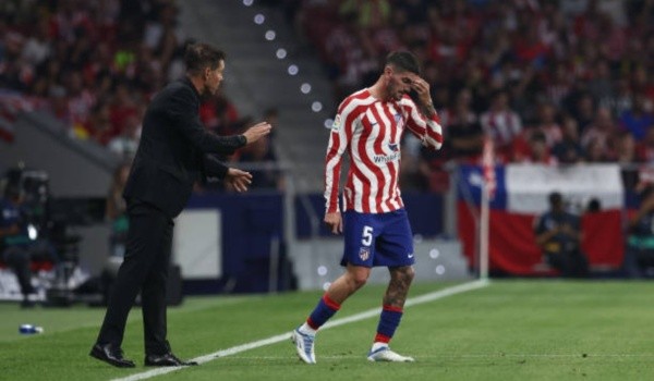 Diego Pablo Simeone y Rodrigo De Paul: Getty