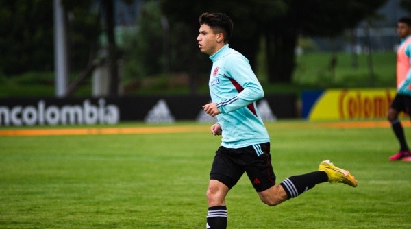 Juan David Fuentes, extremo de Colombia Sub 20