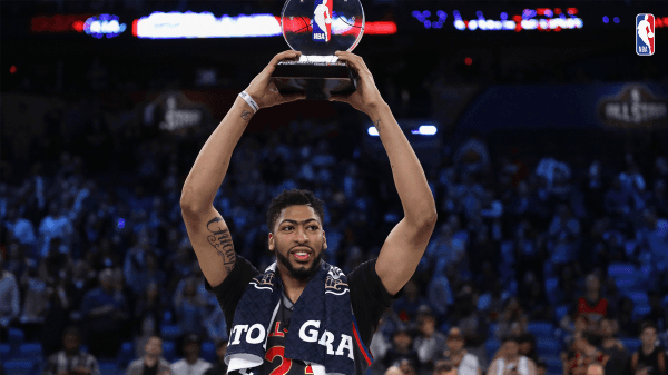 Por su tremendo goleo, Anthony Davis se quedó con el premio al mejor de esa edición (NBA Latam)