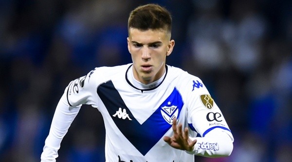 Máximo Perrone, mediocampista de la Selección Argentina Sub 20