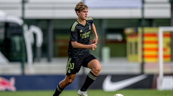 Nicolás Paz, mediocampista de la Selección Argentina Sub 20