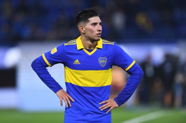 Aaron Molinas, con un pie afuera de Boca. (Foto: Getty)