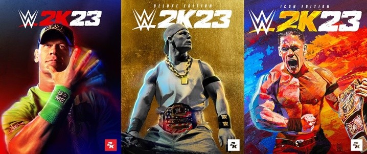 John Cena, Cover Athlete WWE 2K23