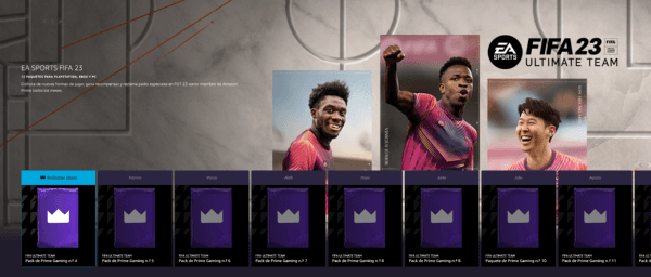EA Sports FC 24 Ultimate Team: cómo reclamar el primer sobre de Prime Gaming