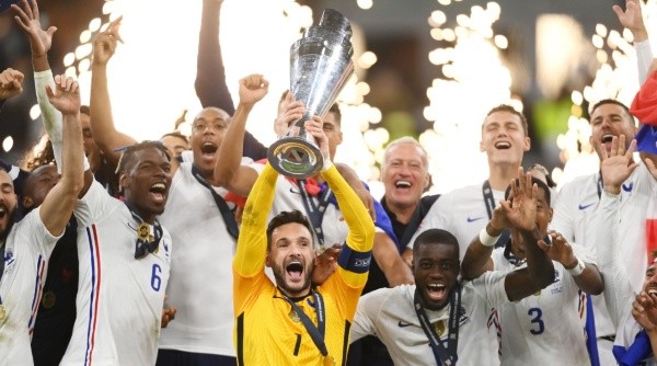 Francia es el último campeón de la UEFA Nations League (Getty Images)