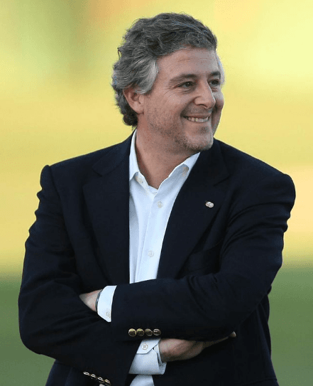 Paulo Nobre durante o seu período de presidente do Palmeiras. Reprodução/Instagram oficial de Paulo Nobre
