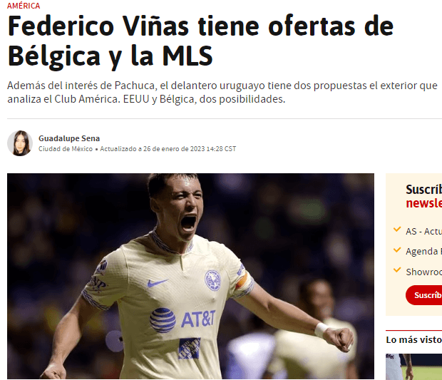 Ofertas por Viñas. (AS México)