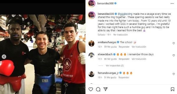 Foto: Instagram / David Benavidez