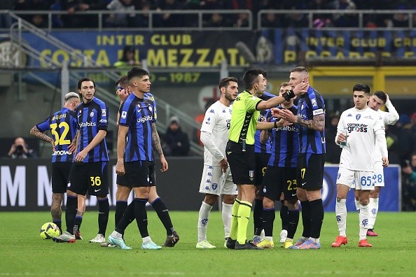 Algunos de los jugadores que saldrían de Inter. Getty.