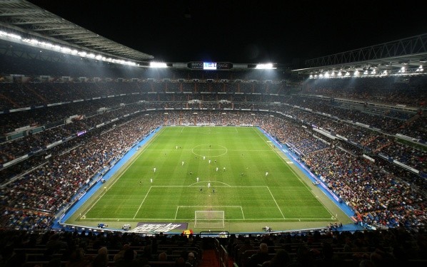 Estadio Santiago Bernabéu, el escenario para el Real Madrid vs. Atlético de Madrid.