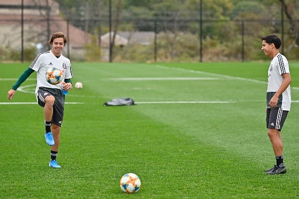 Cordova y Lainez compartieron en la Selección Mexicana (Imago7)