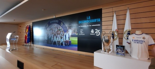 El auditorio de la Ciudad Deportiva en donde se desarrolló el evento en comemoración del título número 14.