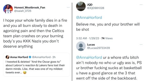 Amenaza contra Al Horford y su familia (Foto: Twitter / @AnnaHorford=