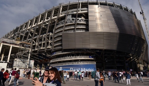 Santiago Bernabéu view: Getty