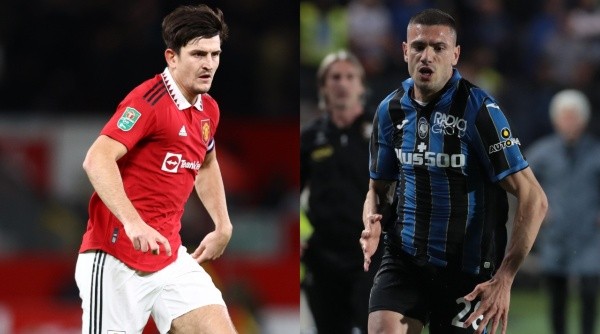 Maguire y Demiral estuvieron bajo la órbita de Inter