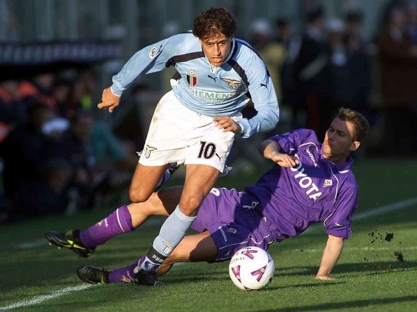 Hernán Crespo en acción. (Foto: Getty)