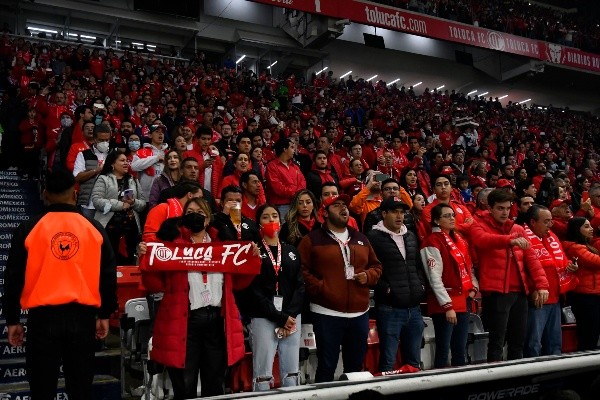 Afición del Toluca no recibió sanción (Imago 7)