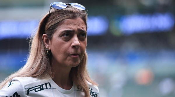 Leila está sendo criticada pela falta de reforços no Palmeiras - Foto: Ettore Chiereguini/AGIF