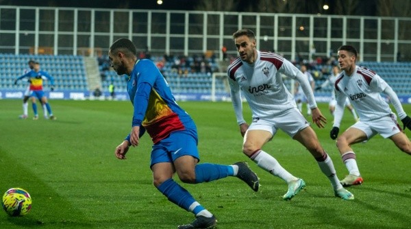 Moha Moukhliss, excanterano en Real Madrid y actualmente Andorra FC (IMAGO / NurPhoto)