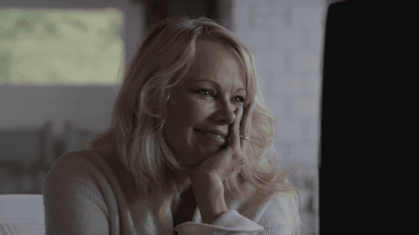 Pamela Anderson en su documental. Foto: (Netflix)
