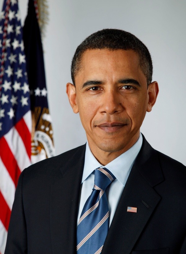 Barack Obama, el crush de Jenna Ortega (Getty).