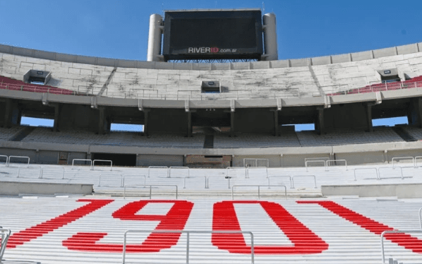 La tribuna Sívori ya está lista. (Foto: Prensa River)