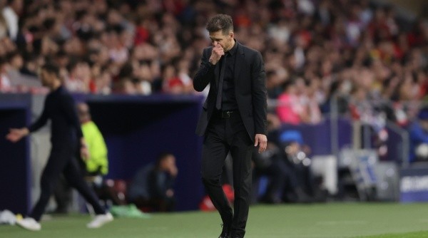 En Atlético de Madrid buscan terminar con los rumores sobre Simeone (Getty Images)