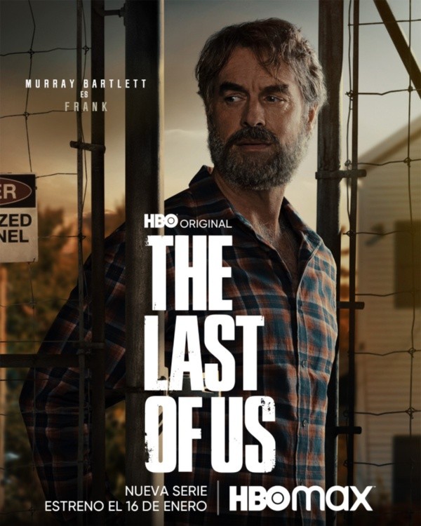 Murray Bartlett interpreta a Frank en The Last of Us (HBO Max).