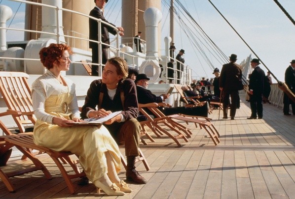 Leonardo DiCaprio y Kate Winslet en Titanic. (IMDb)
