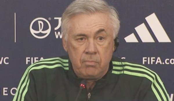 Carlo Ancelotti en rueda de prensa en Rabat: TW