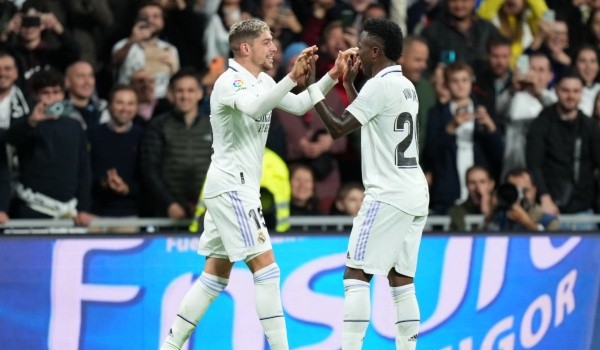 Federico Valverde y Vinicius Junior: Getty 