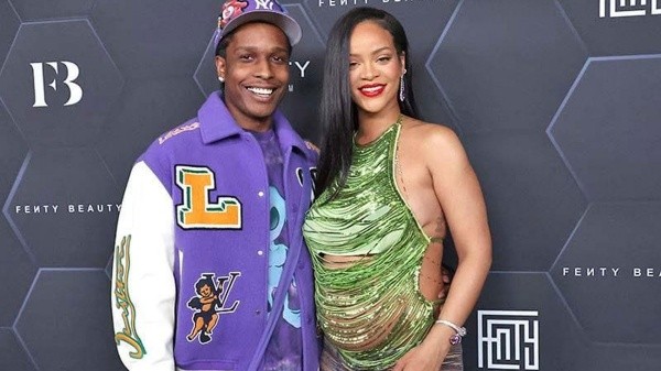 Rihanna y ASAP Rocky (Getty Images)