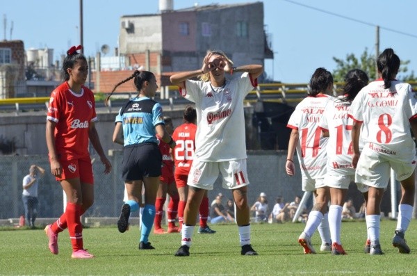 Delfina Pafundi le dio la victoria a Huracán (Foto oficial Huracán)