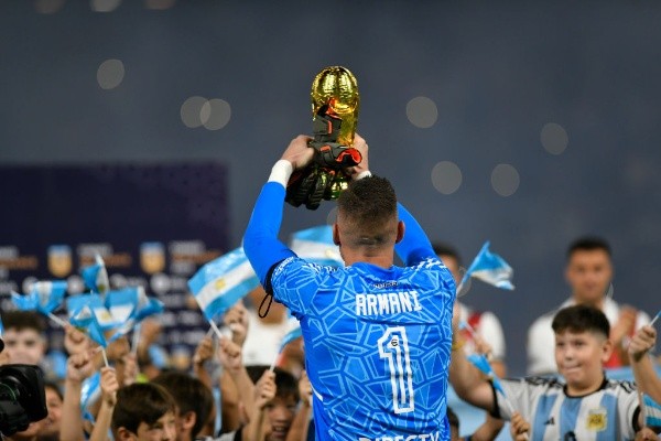 Armani será reconocido en Núñez por ganar el Mundial de Qatar (Foto: Getty)