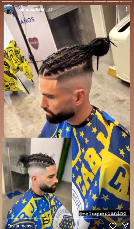 Orsini pasó por el peluquero y algunos hinchas lo destrozaron.