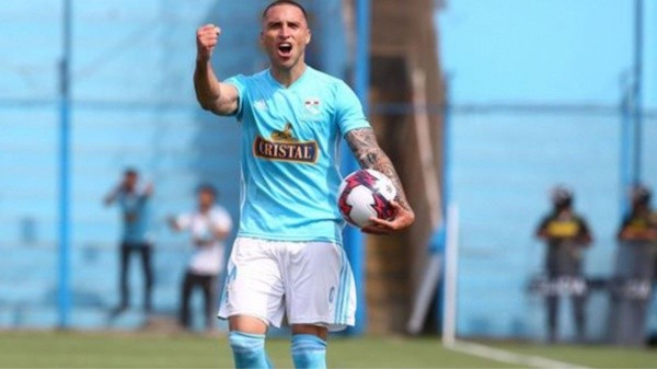 El argentino, gran goleador en la campaña 2018 del elenco celeste (Getty Images)