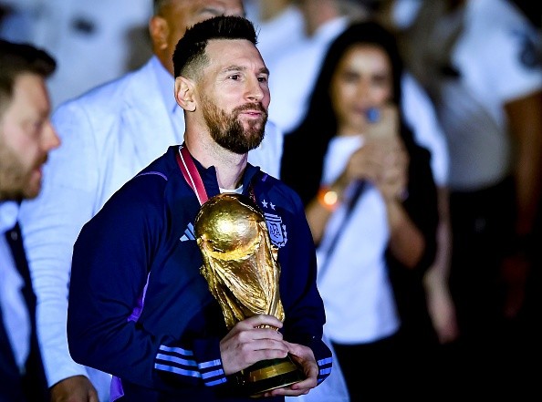 Lionel Messi fue el capitán de la Argentina campeona del mundo 2022 | Foto: Getty Images