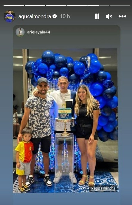 El posteo de Agustín Almendra durante la derrota de Boca.