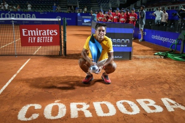 Seba Báez ganó el Córdoba Open. (Foto: Córdoba Open)