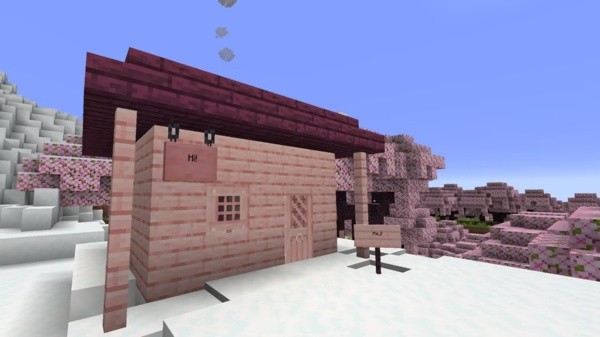 Casa Definitiva de Madera de Cerezo en Minecraft 1.20 para