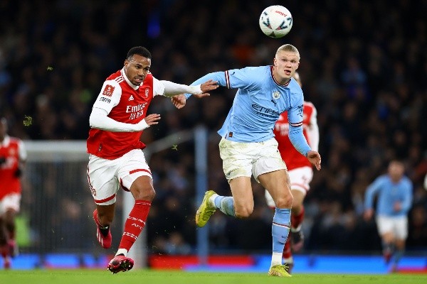 Gabriel Jesus y Haaland