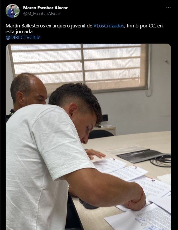 Martín Ballesteros Colo Colo Martín Ballesteros Colo Colo