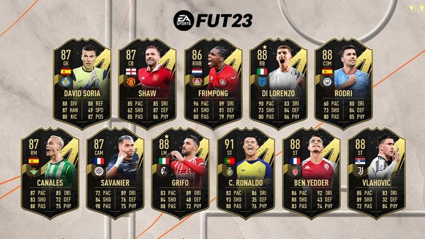 El TOTW 16 del FIFA 23