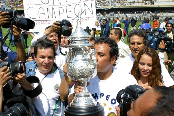 Hugo Sánchez fue el DT Bicampeón de Pumas. (Foto: JamMedia)